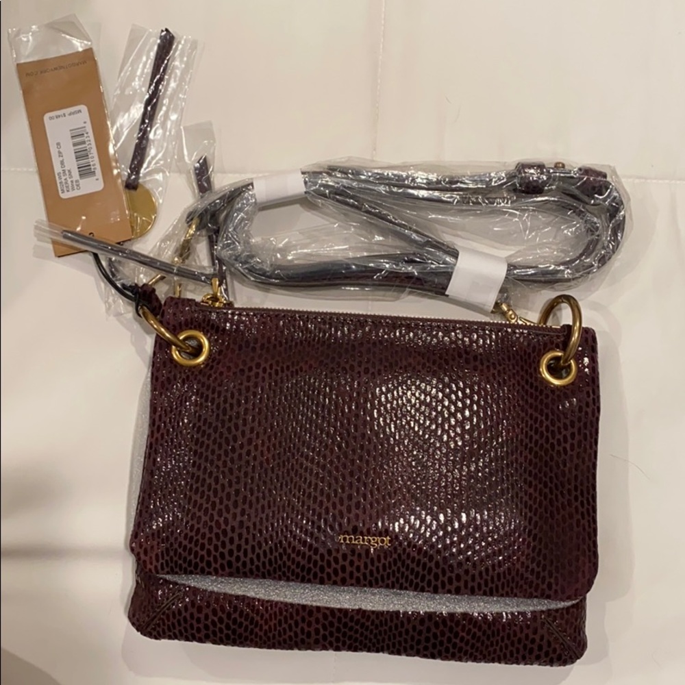 Purple Margot shoulder bag